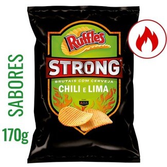 Ruffles Batatas Fritas com Sabor a Chili & Lima embalagem 170 g