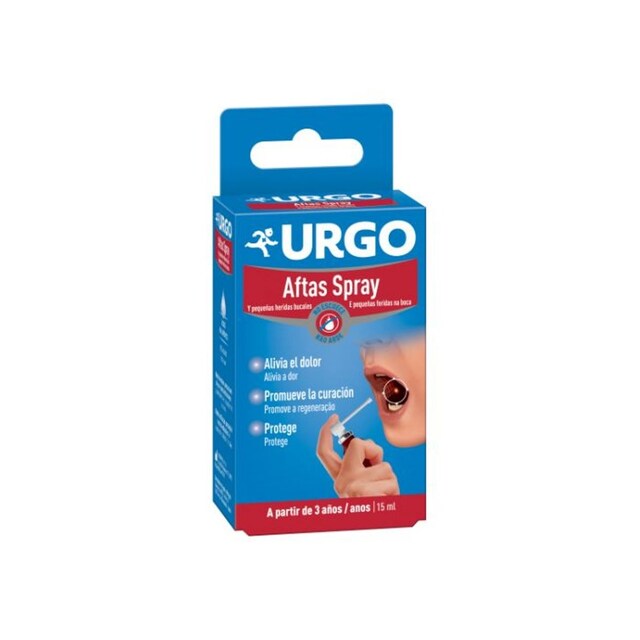 Imagem 0 de Aftas Spray + CB37 15 mL Urgo