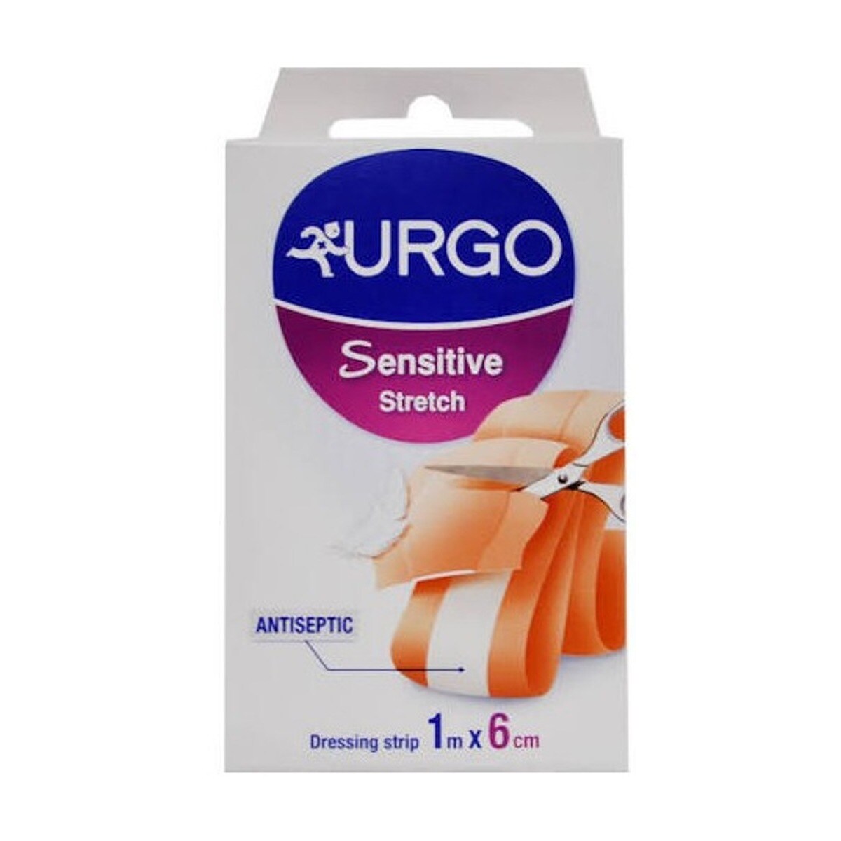 Sensitive Stretch Banda 1 banda (1 m x 6 cm) Urgo 1