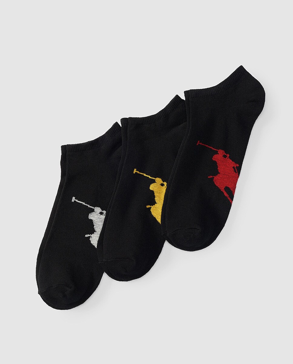 Lot de trois paires de socquettes