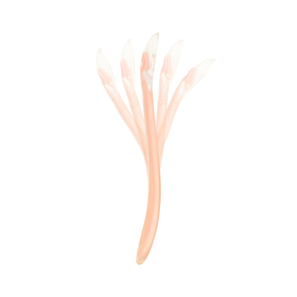 Lote de 5 Colheres de Silicone Multicolor-4