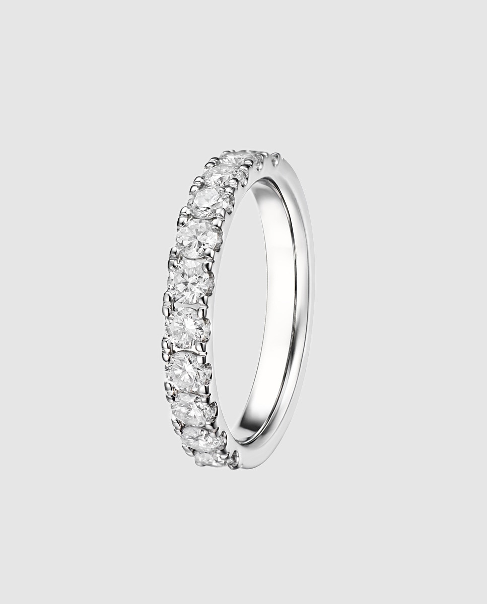 Anillo Diamonds El Corte Inglés de oro y diamantes Blanco-1