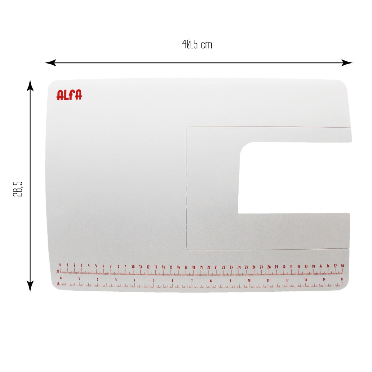 Mesa de extensión Alfa A60840000 Blanco-2