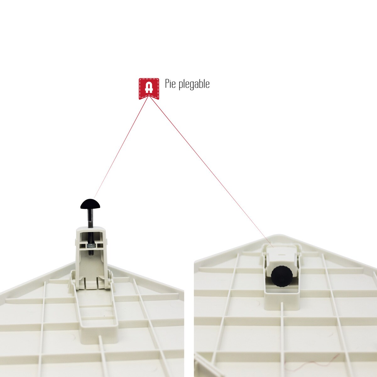 Mesa de extensión Alfa A60840000 Blanco-5