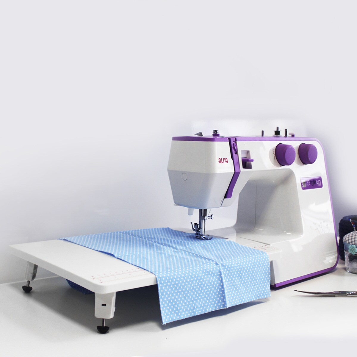 Mesa de extensión Alfa A60840000 Blanco-7