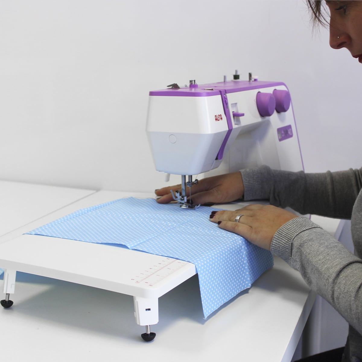 Mesa de extensión Alfa A60840000 Blanco-8