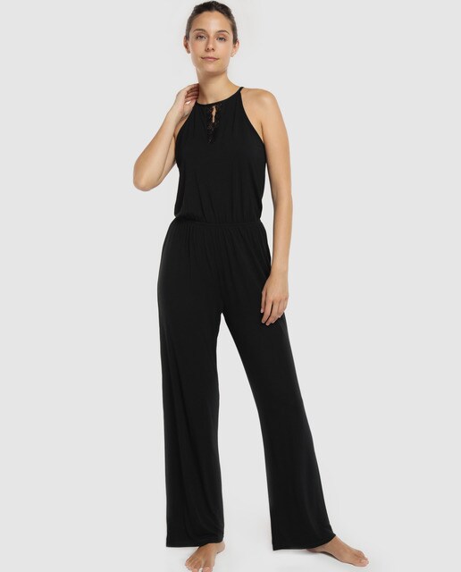 macacao comprido preto