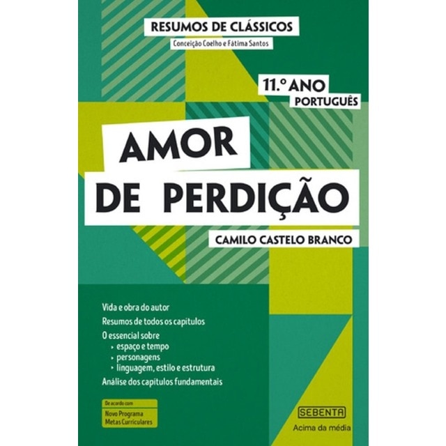 Imagem 0 de Resumos de Clássicos - Amor de Perdição 11º Ano Português