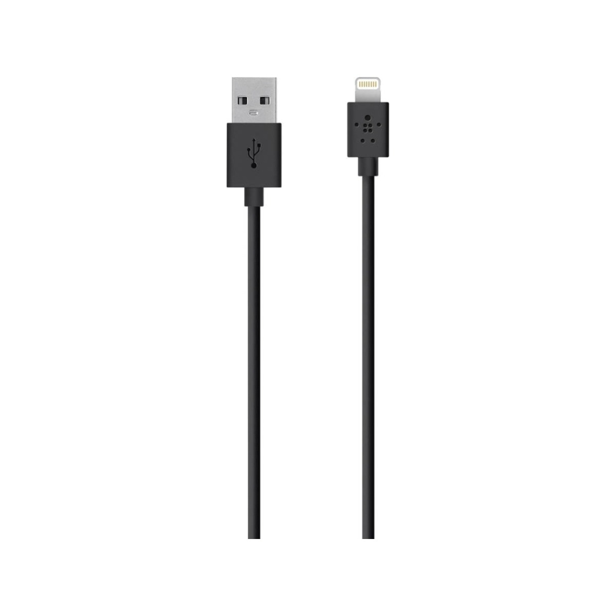 Cabo Belkin USB-A para Lightning, 1,2m - Preto Preto-1