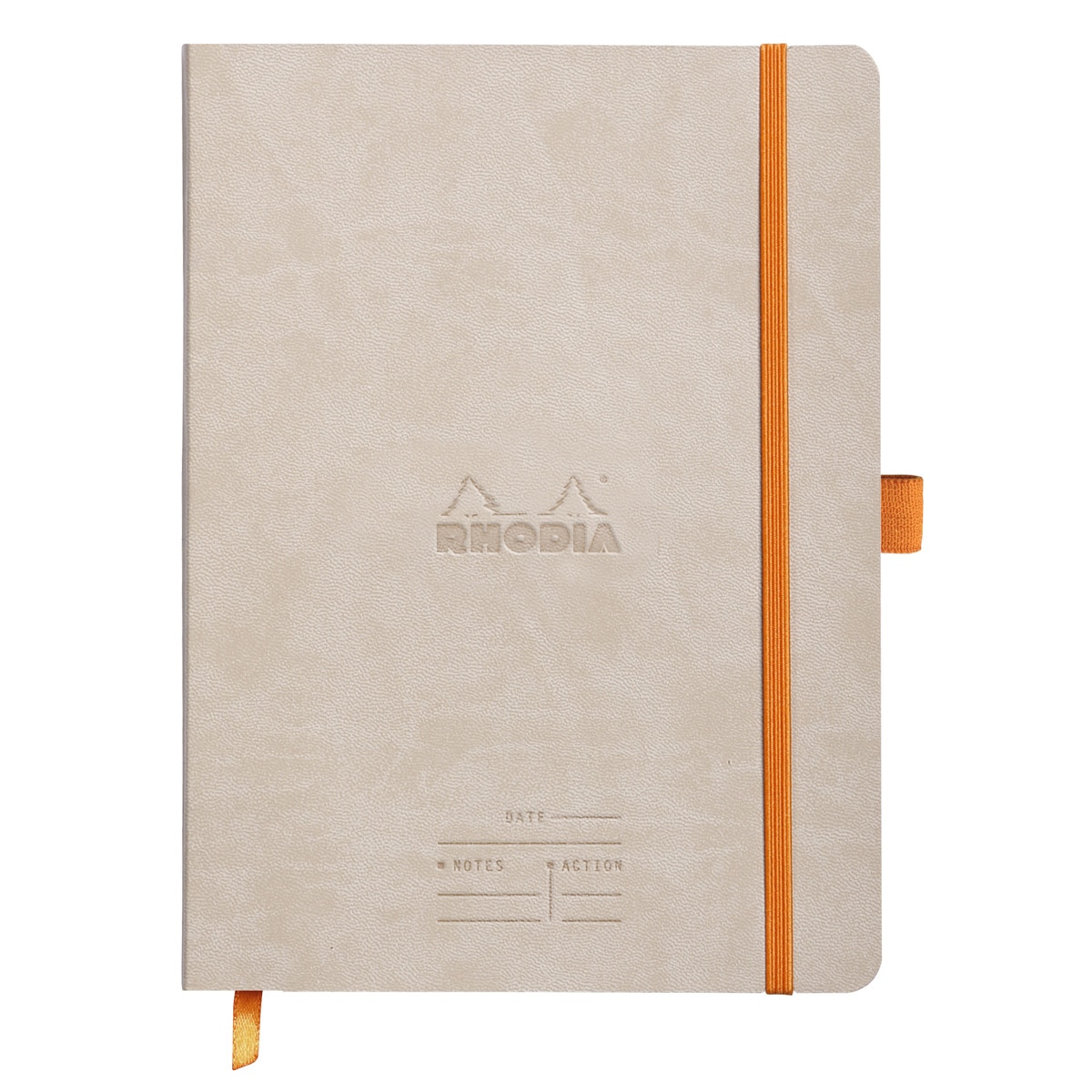Imagem 0 de Caderno Meeting Book em pele sintética A5+ Rhodia bege