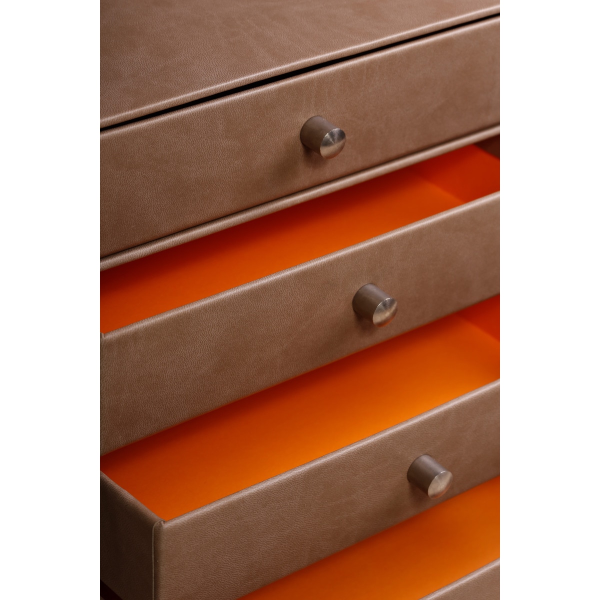 Cajonera Simil Piel Con Cuatro Cajones Rhodia Topo · RHODIA · El Corte Inglés