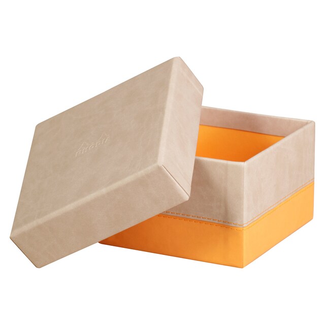 Imagem 0 de Lote de 5 caixas sortidas Rhodia bege