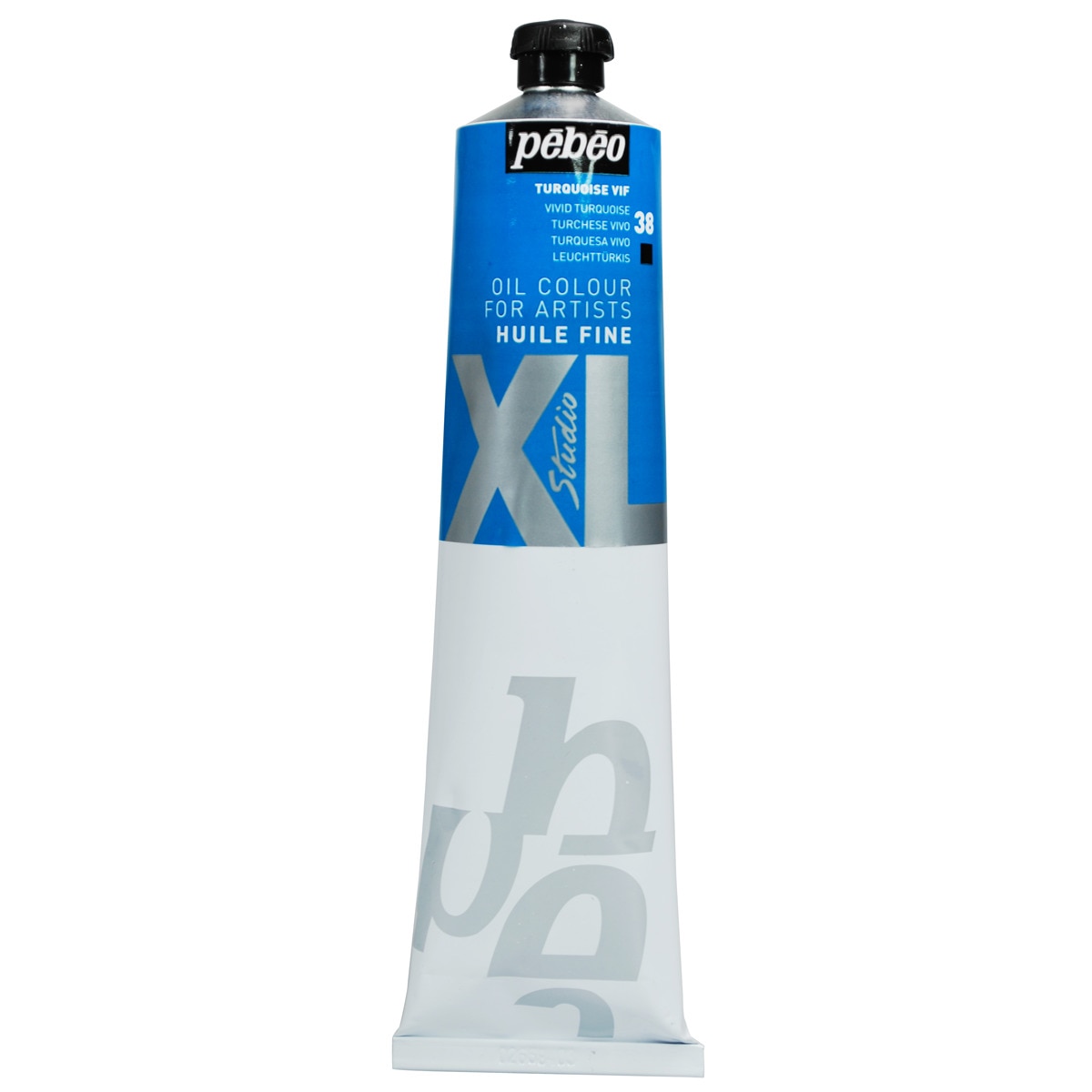 Tubo de Óleo Fino XL 200 ml - Turquesa Vivo Turquesa-1