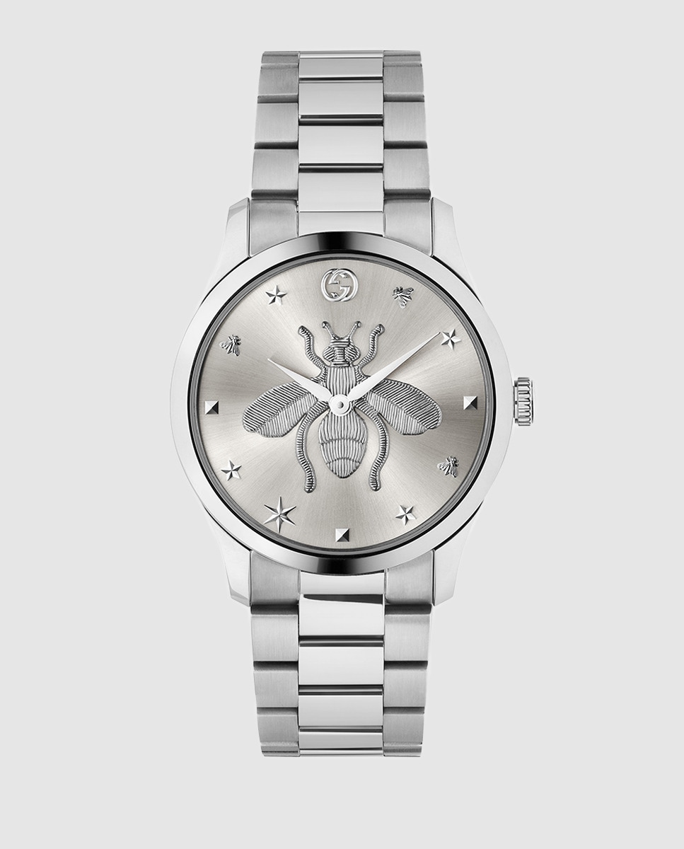 Relógio G-Timeless YA1264126 de Aço Prata-1