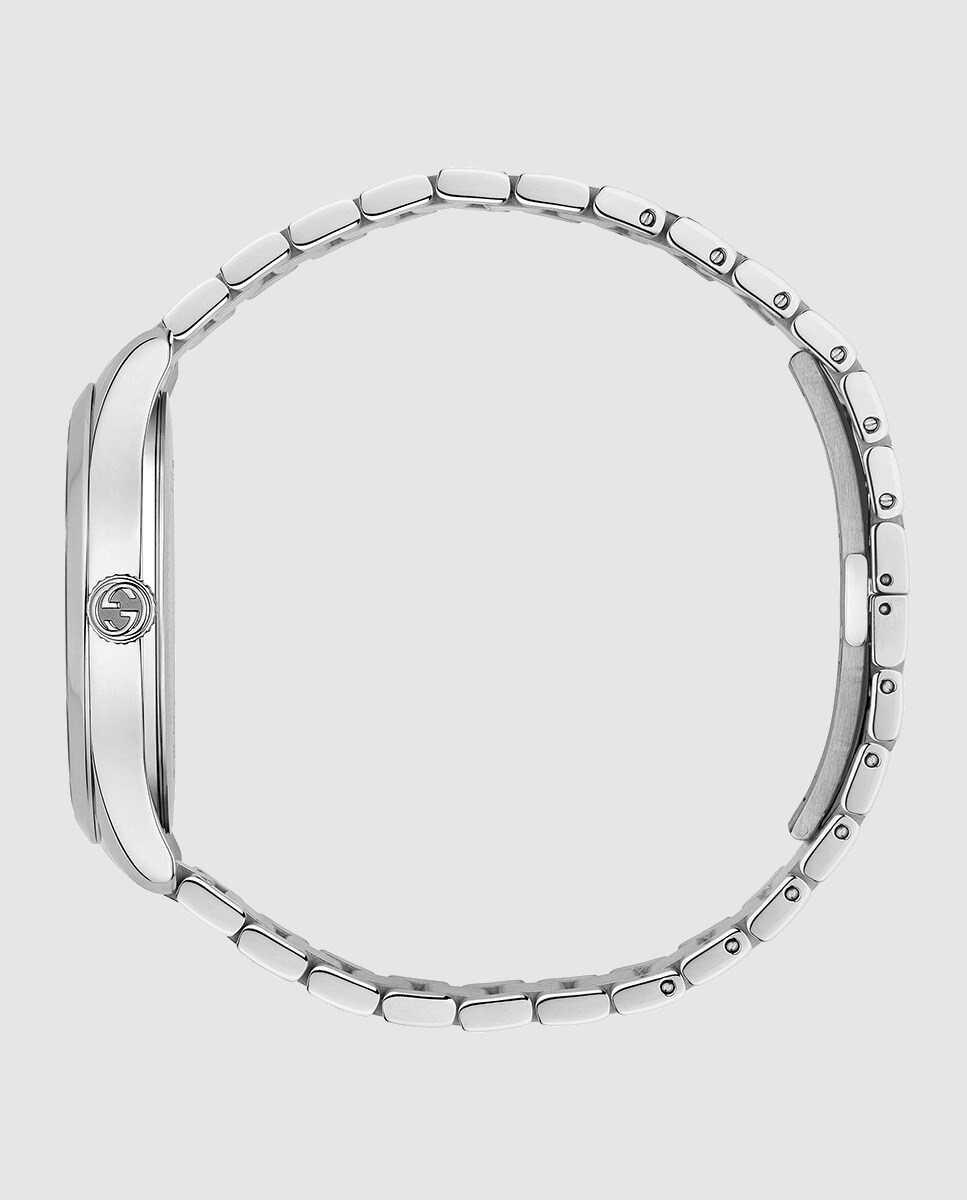 Relógio G-Timeless YA1264126 de Aço Prata-3