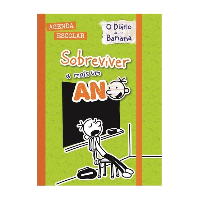 Imagem 0 de O Diário de Um Banana - Agenda Escolar "Sobreviver a Mais Um Ano"