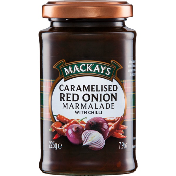 Molho de Cebola Vermelha Caramelizada e Pimenta frasco| 225 g
