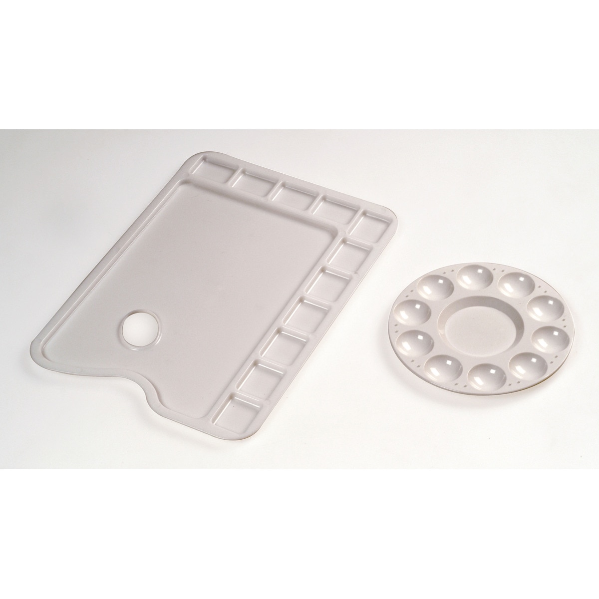 Paleta rectangular de plástico 1