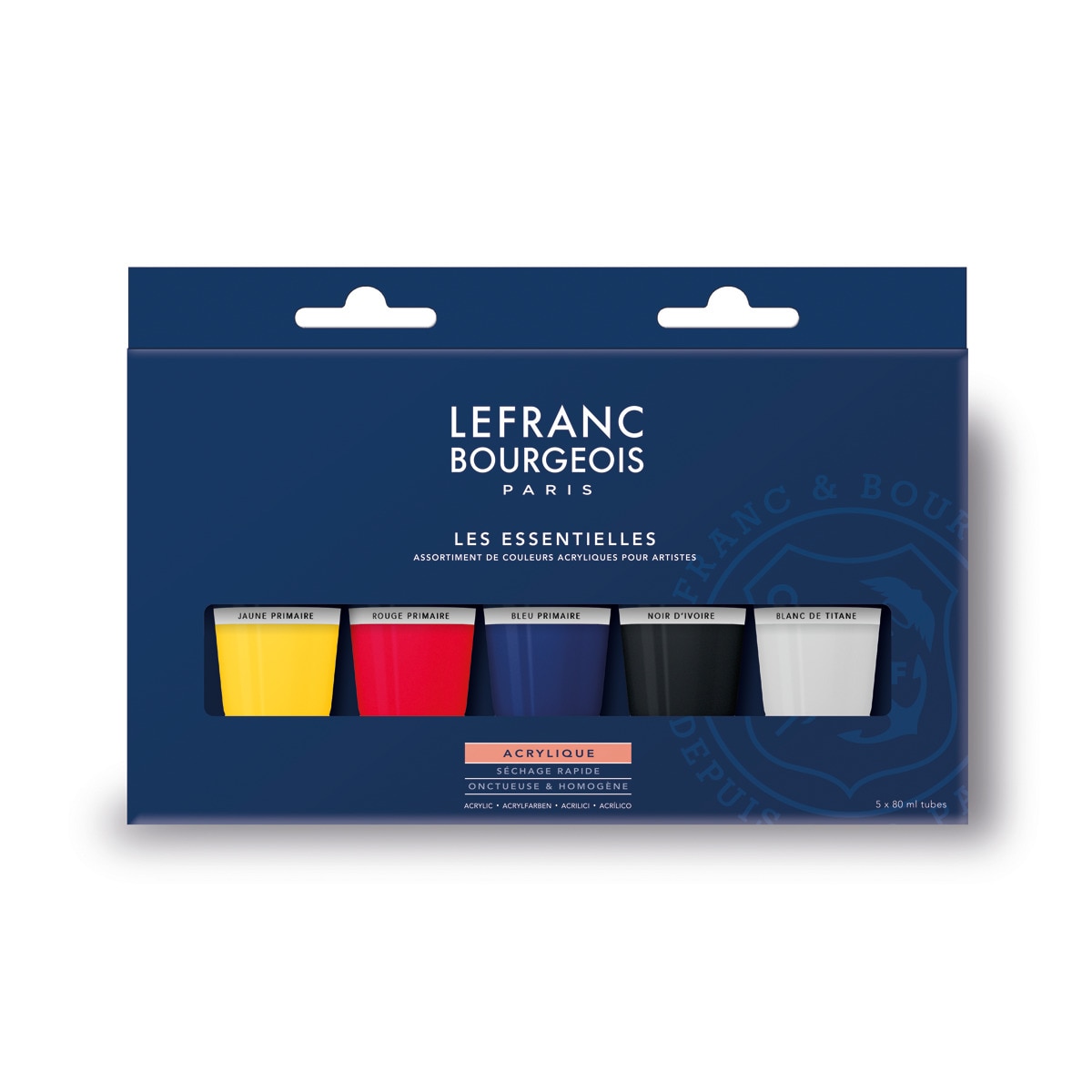 Set Acrílico 5 Colores L&B Multicolor-1