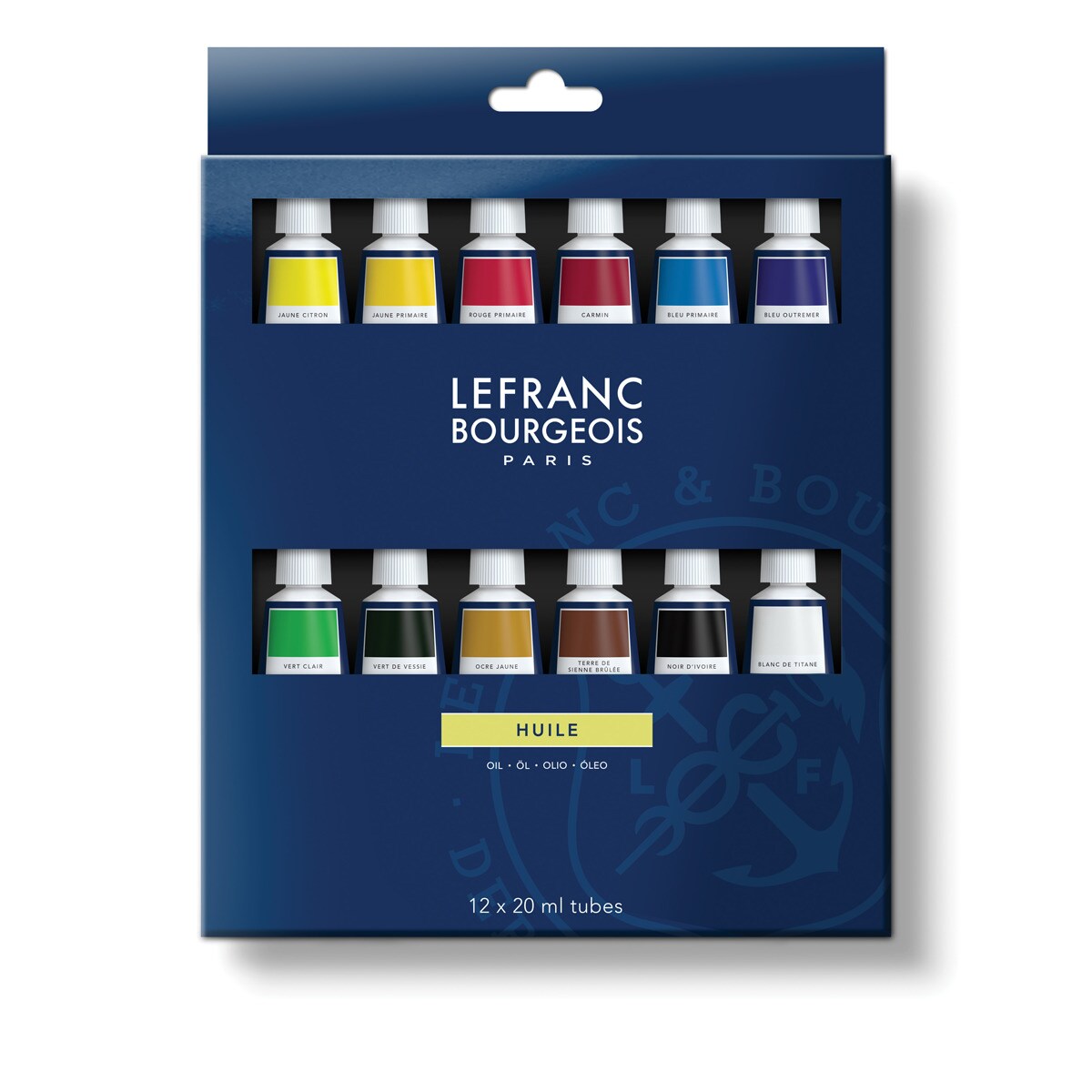 Set Óleo 12 Colores L&B Multicolor-1