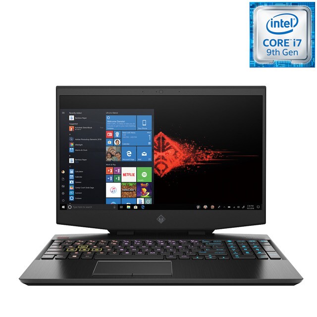 Portátil HP - Portátil Gaming OMEN 15-dh0002ns, I7, 16 GB, 1 TB HDD + 256 GB SSD, RTX 2070 8GB