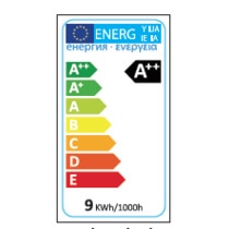 Lâmpada LED com Filamentos Standard E27 - 8 W Luz fria (>= 5000 K).-4