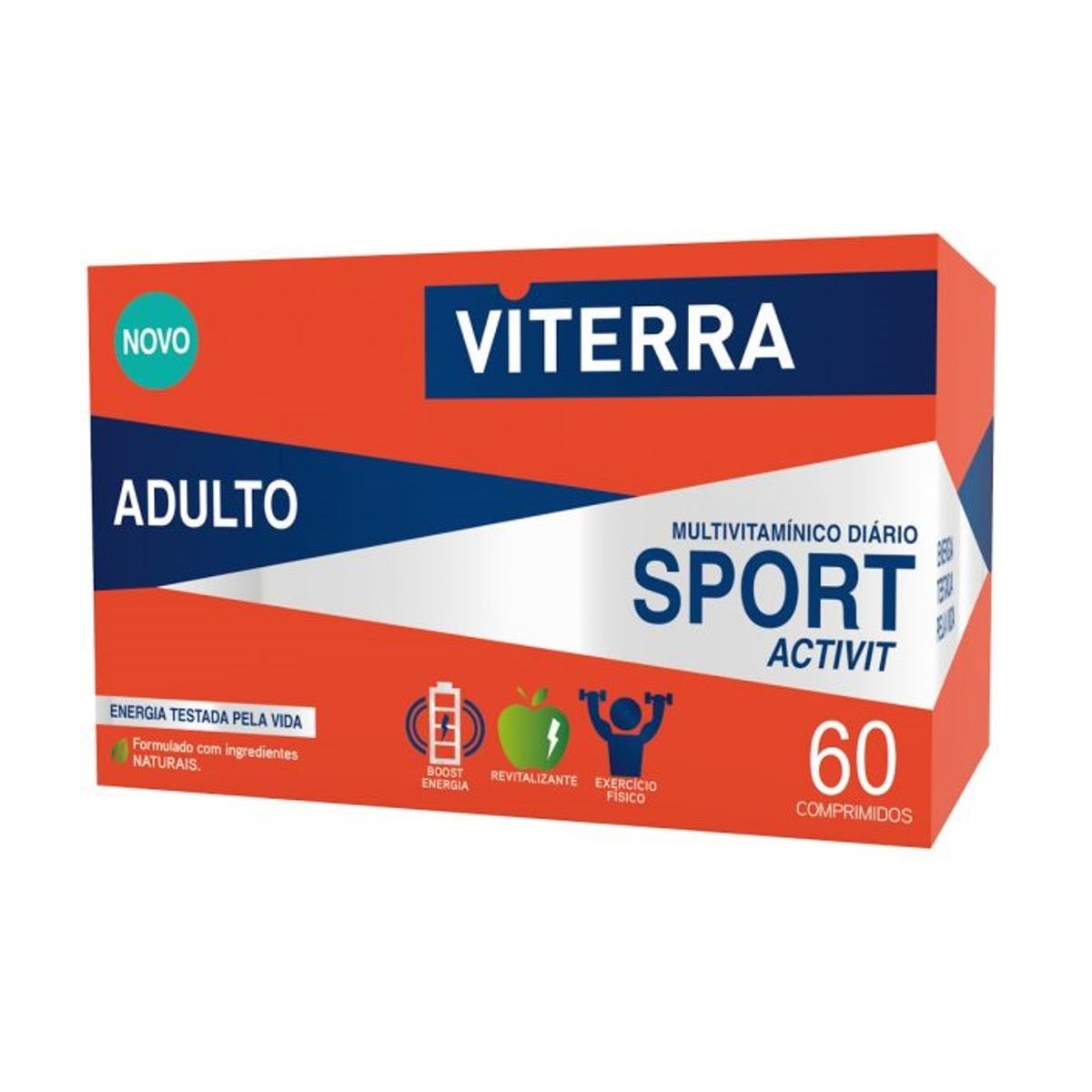 Imagem 0 de Suplemento Alimentar Multivitamínico Sport Activit Adulto 60  Comp. Viterra