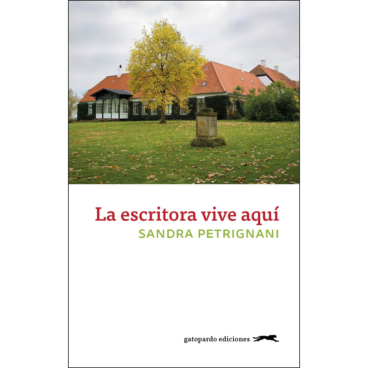 La escritora vive aquí(Tapa blanda) 1