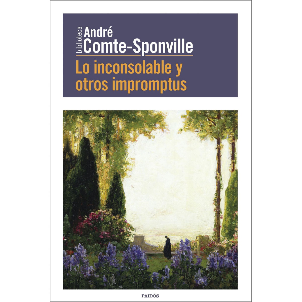 Lo inconsolable y otros impromptus (Capa mole com abas) 1