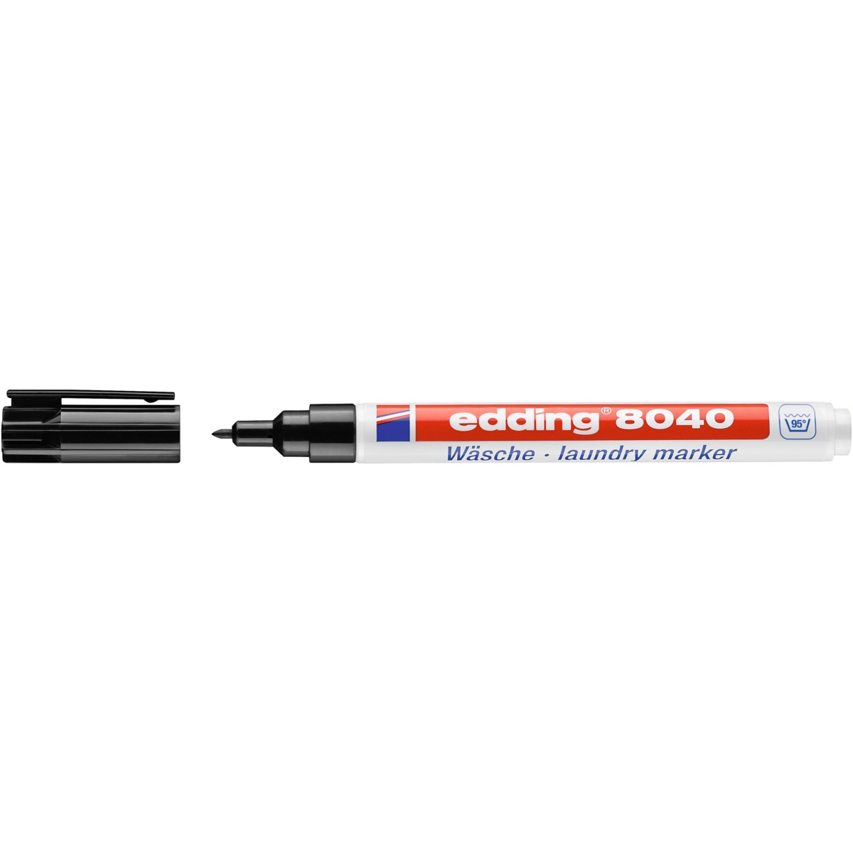 Marcador para Roupa Edding - Preto 2