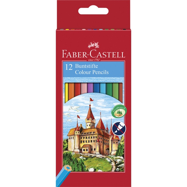 Imagem 0 de Caixa de 12 ecolápis de cor Castelo Faber-Castell