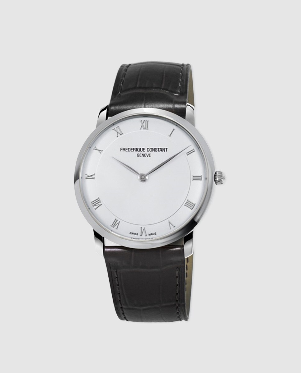 Frederique Constant - Reloj De Hombre Frédérique Constant FC-200RS5S36 De Piel Negro