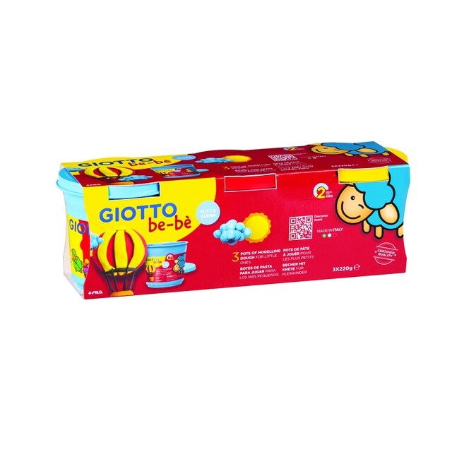 Imagem 0 de Super Pasta Para Brincar Be-Bè 3x220g. Giotto