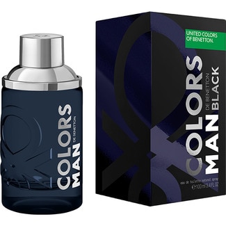 Colors Man Black eau de toilette masculina natural spray 100 ml - Benetton