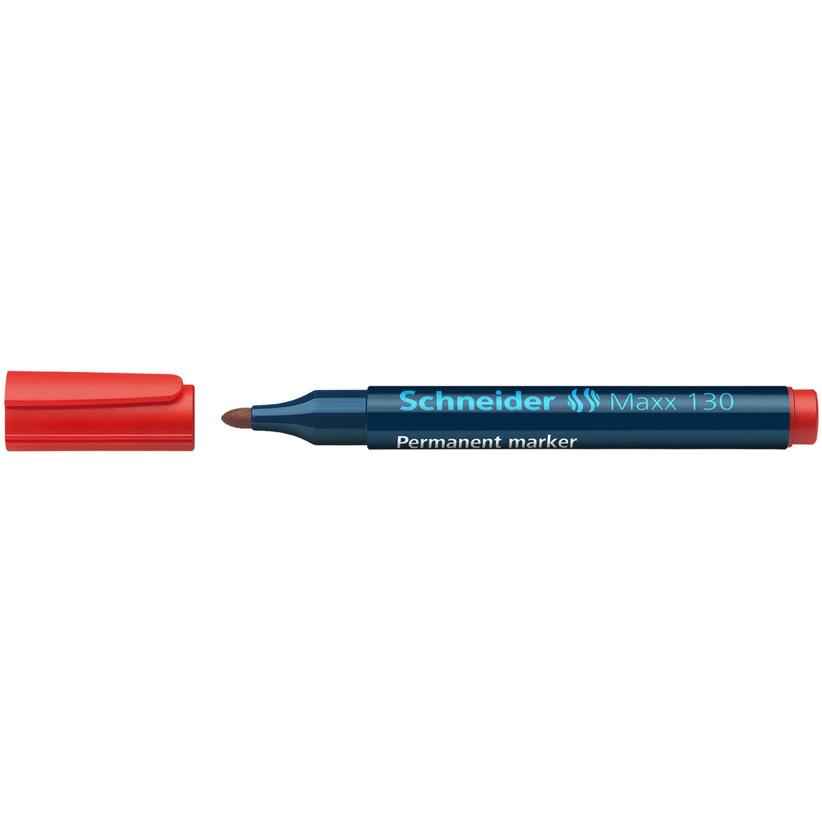 Marcador Permanente 130 Vermelho Schneider 2