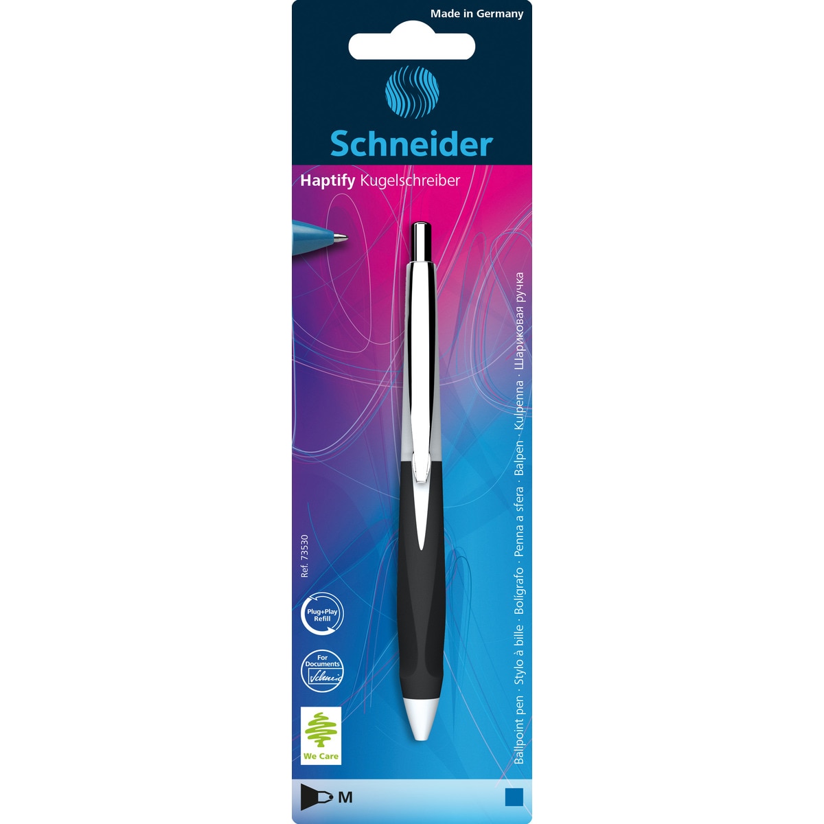 Caneta Azul Haptify Ballpoint Schneider 1