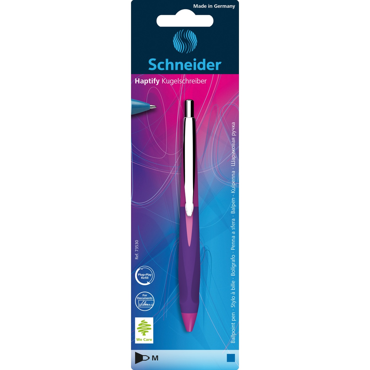 Caneta Azul Haptify Ballpoint Schneider 2