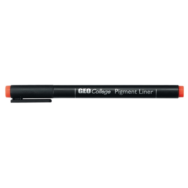 Imagem 0 de Marcador  Geocollege Pigment Liner Laranja  Aristo