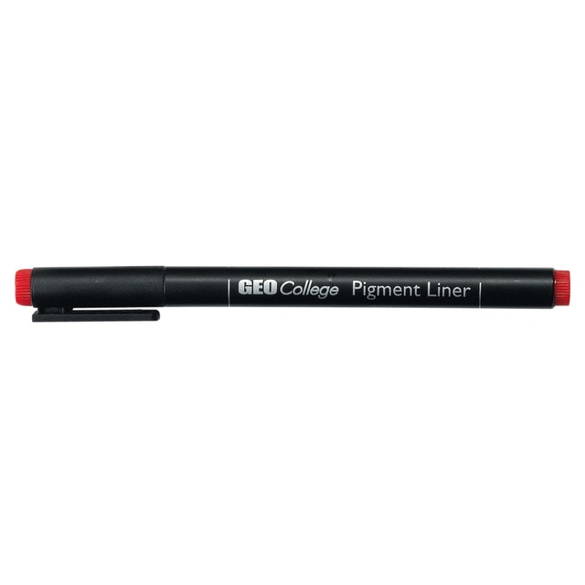 Imagem 0 de Marcador  Geocollege Pigment Liner Vermelho Aristo