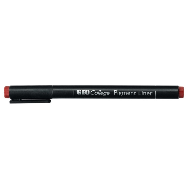 Imagem 0 de Marcador  Geocollege Pigment Liner Vermelho Aristo