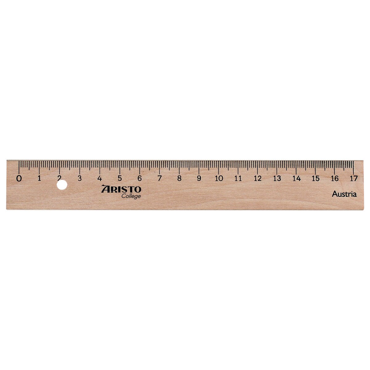 Régua de Madeira 17 cm College Aristo 1