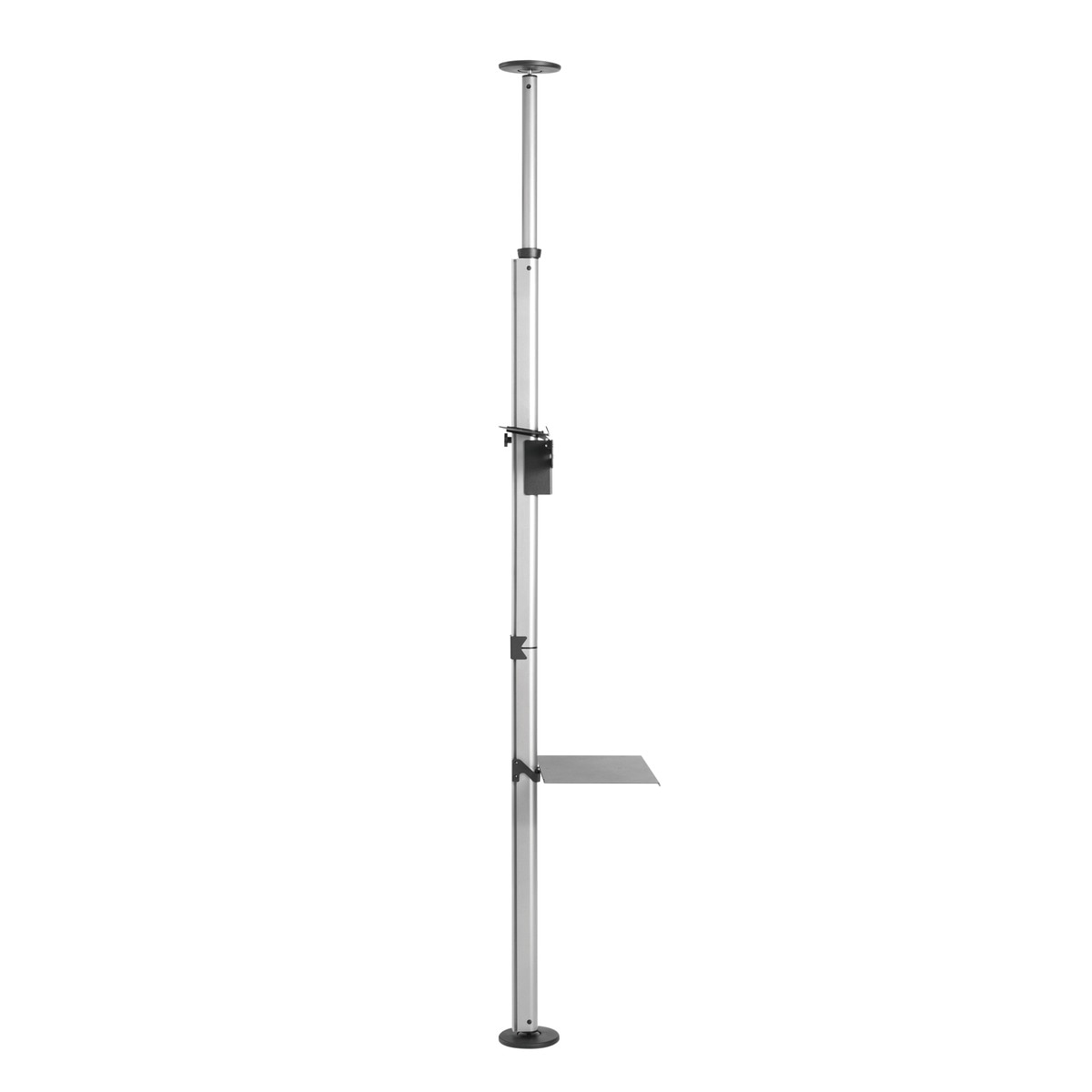 Soporte de suelo y techo para TV Fonestar STS-5364P de 94 a 178 cm (37" a 70") Plata-4