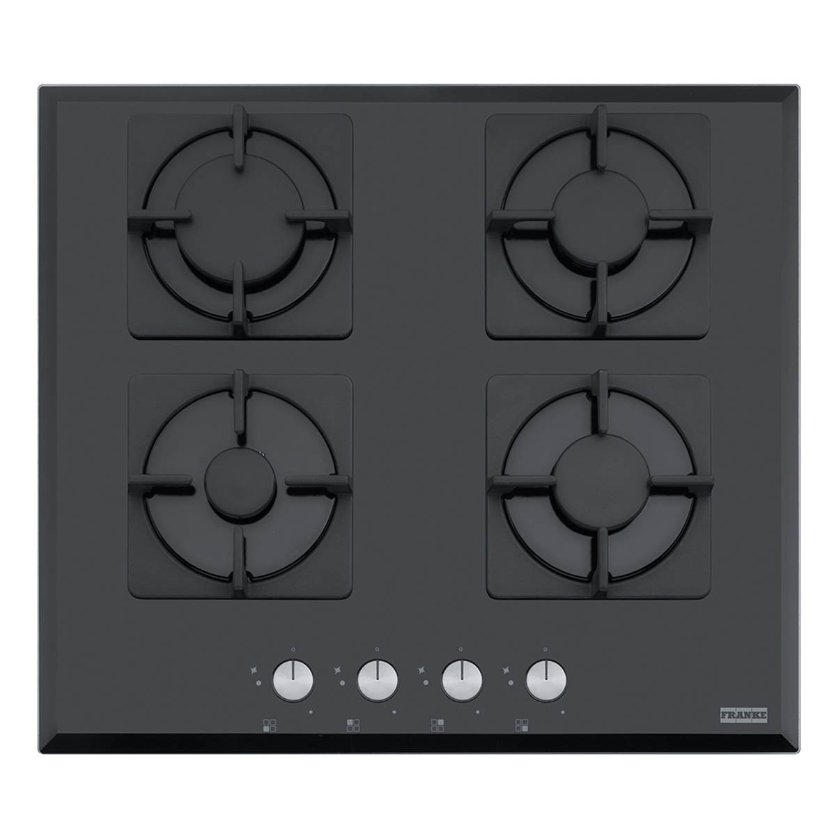 Imagen 0 de Placa gas Franke 4 quemadores - FHNS 604 4G BK C