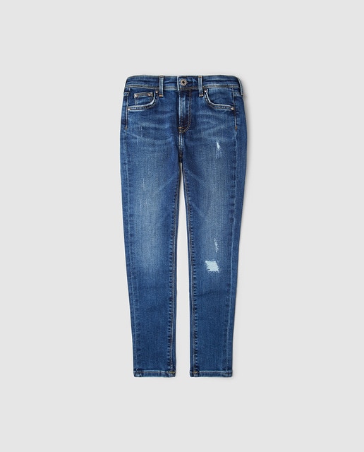 Imagen 0 de Pantalón vaquero de niña Pepe Jeans en azul