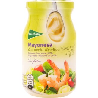 El Corte Inglés Maionese com Azeite sem Glúten frasco 225 ml