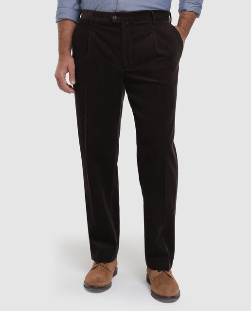 Pantalón de pana de hombre Dustin regular tallas grandes · Dustin · El  Corte Inglés
