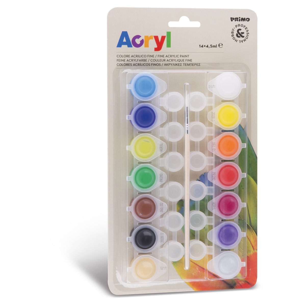 Imagem 0 de Tinta de Acrílico 14 Cores Primo