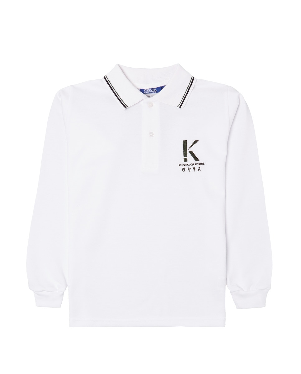 Polo d'uniforme à manches longues