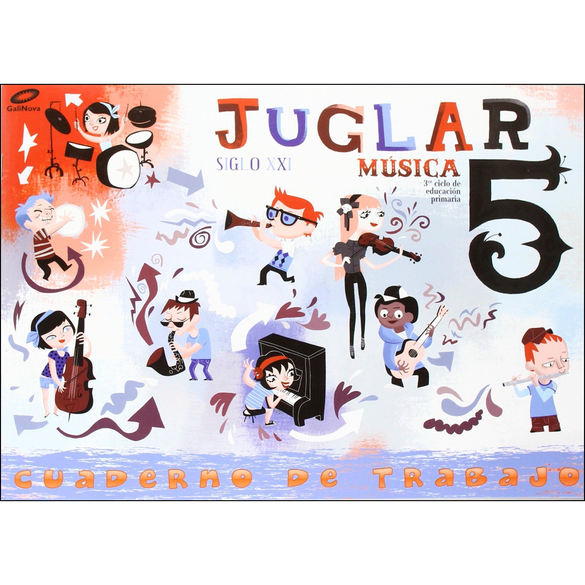 Imagen 1 de 5º primaria música juglar: cuaderno 5
