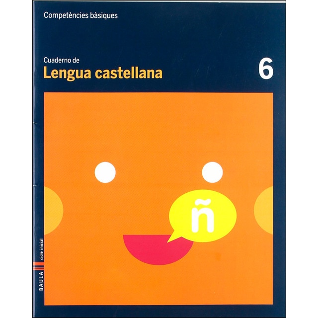 Cuaderno Lengua Castellana 6 Competencias Básicas  (Tapa blanda)
